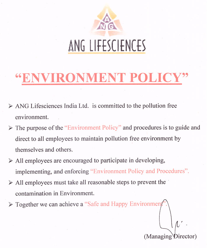 Environment Policy